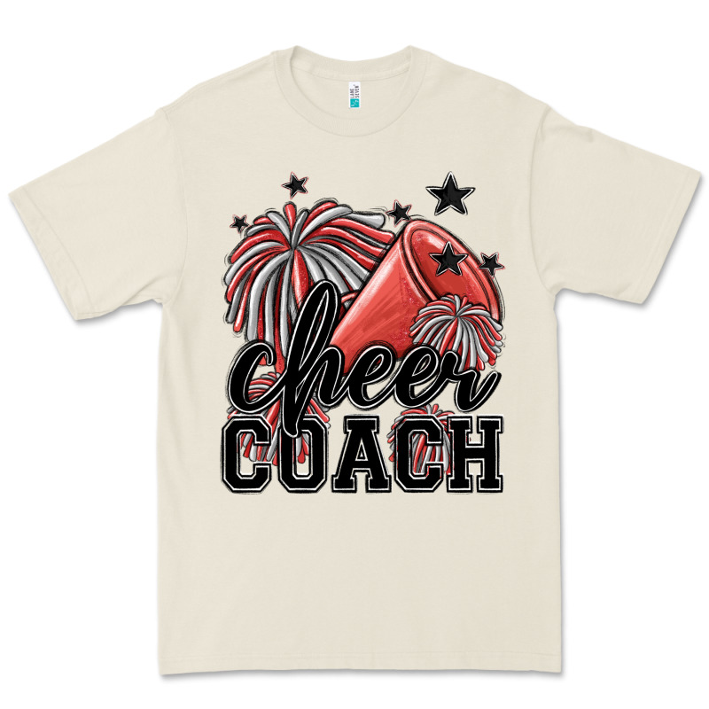 Cheer Coach Premium Tee by MaliasSmallBusiness | Teevron
