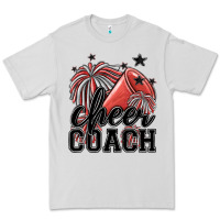 Dove Grey cheer coach Premium Tee - MaliasSmallBusiness