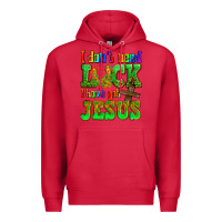 Cardinal St. Patrick's I dont need luck i have got Jesus Premium Hoodie - OliviaCreatesArt