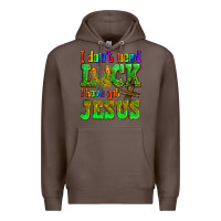 Coffee St. Patrick's I dont need luck i have got Jesus Premium Hoodie - OliviaCreatesArt