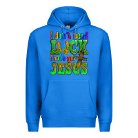 True Royal St. Patrick's I dont need luck i have got Jesus Premium Hoodie - OliviaCreatesArt