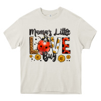 Cream mama's little love bug Heavy Core Tee - LillyAllenDesigns