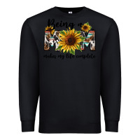 Black Being a mom makes my life complete Mother's Day Premium Sweatshirt - FaDigitalArtStudio