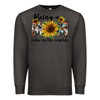 Smoke Being a mom makes my life complete Mother's Day Premium Sweatshirt - FaDigitalArtStudio