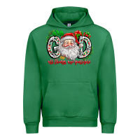 Emerald with god all things are possible santa Urban Hoodie - CowhideDigitalArt