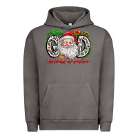 Pigment Tornado with god all things are possible santa Urban Hoodie - CowhideDigitalArt