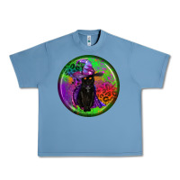 Pebble Blue halloween round earrings Urban Heavy Tee - BundleAndBundleShop