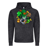 Vintage Arctic St. Patrick Cow Clover Vintage Hoodie - BundleAndBundleShop