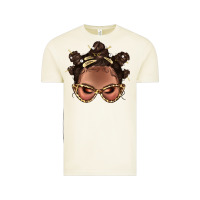 Vintage Arctic Afro Bantu Knots Hairstyles Messy Bun With Clasp Bbs  2 Vintage Tee - BundleAndBundleShop