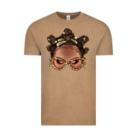 Vintage Coffee Afro Bantu Knots Hairstyles Messy Bun With Clasp Bbs  2 Vintage Tee - BundleAndBundleShop