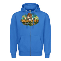 True Royal Small town Easter Day Zipper Hoodie - HowdyJamesFarm