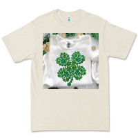 Bone shamrock patterned clothing Premium Tee - MaliasSmallBusiness