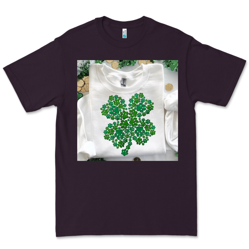 Shamrock Patterned Clothing Premium Tee by MaliasSmallBusiness | Teevron