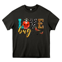Asphalt love bug lady bug Heavy Core Tee - LillyAllenDesigns