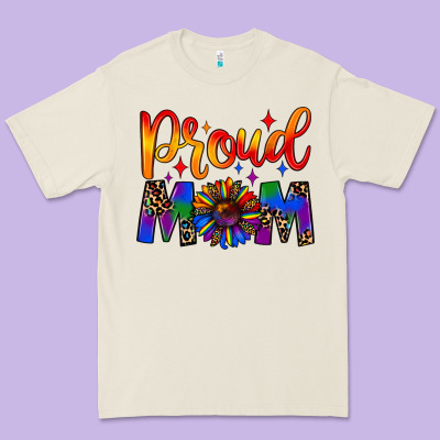 Proud Mom Premium Tee Designed By Jahusdesignshop