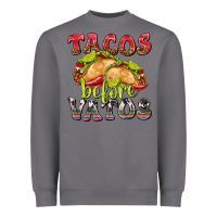 Storm Tacos Before Vatos Heavyweight Sweatshirt - texasbilliewilder