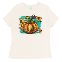Bone pumpkin western Ladies Tee - BarkalooDesign