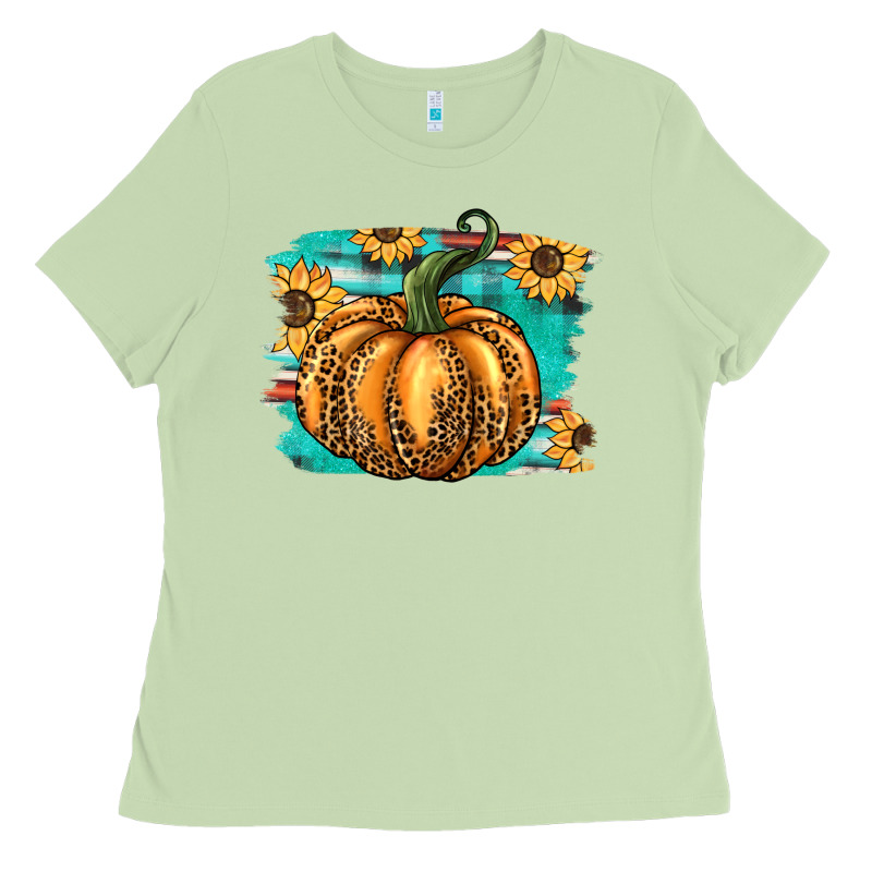 Pumpkin Western Ladies Tee by BarkalooDesign | Teevron