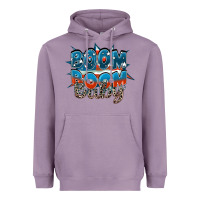 Lavender Boom boom baby Heavyweight Hoodie - FaDigitalArtStudio