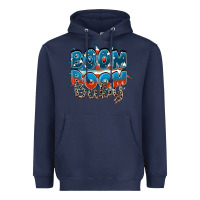 Navy Boom boom baby Heavyweight Hoodie - FaDigitalArtStudio