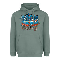 Sage Boom boom baby Heavyweight Hoodie - FaDigitalArtStudio
