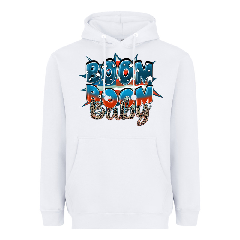 Boom Boom Baby Heavyweight Hoodie by FaDigitalArtStudio | Teevron