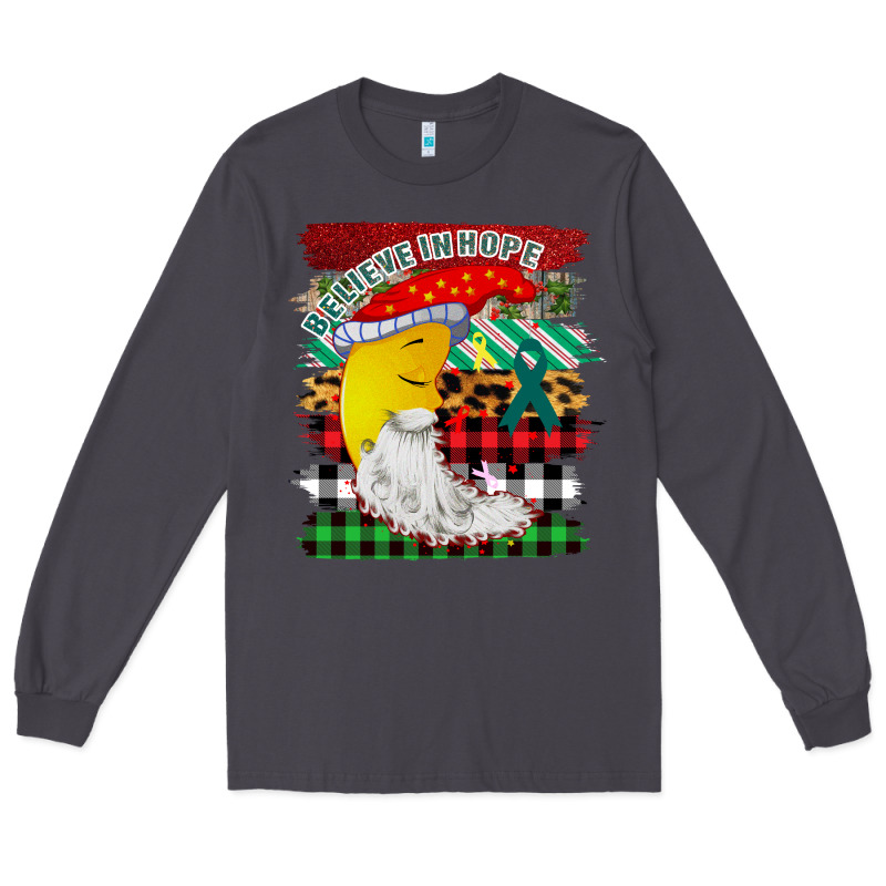 Christmas Brushstrokes Moon Long Sleeve Tee by Bettercallsaul | Teevron