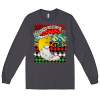 Smoke Christmas Brushstrokes Moon Long Sleeve Tee - Bettercallsaul
