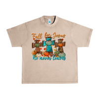 French Oak fall for jesus he never leaves Urban Heavy Tee - BundleAndBundleShop