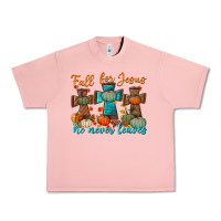 Salmon fall for jesus he never leaves Urban Heavy Tee - BundleAndBundleShop