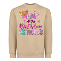 Mushroom mama of the birthday princess Heavyweight Sweatshirt - NancyCooperArtShop