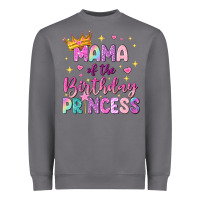 Mama Of The Birthday Princess Heavyweight Sweatshirt | Teevron