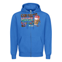 True Royal Coffee nurse repeat Zipper Hoodie - CowGirlArtShop