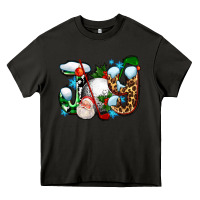 Asphalt joy with golf and santas Heavy Core Tee - AdoDesignShop