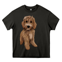 Asphalt maltipoo Heavy Core Tee - BarkalooDesign