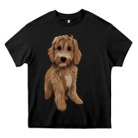 Black maltipoo Heavy Core Tee - BarkalooDesign