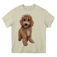 Mossy maltipoo Heavy Core Tee - BarkalooDesign