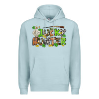 Blue Mist Lucky hunter St. Patrick's Day Premium Hoodie - OliviaCreatesArt