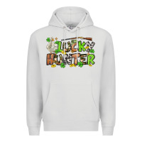 Dove Grey Lucky hunter St. Patrick's Day Premium Hoodie - OliviaCreatesArt
