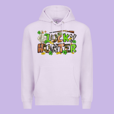 Lucky Hunter St. Patrick's Day Premium Hoodie Designed By Oliviacreatesart