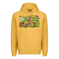 Mustard Lucky hunter St. Patrick's Day Premium Hoodie - OliviaCreatesArt