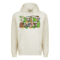 Oatmeal Heather Lucky hunter St. Patrick's Day Premium Hoodie - OliviaCreatesArt