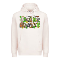 Pale Pink Lucky hunter St. Patrick's Day Premium Hoodie - OliviaCreatesArt