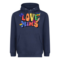Navy Love wins Heavyweight Hoodie - FaDigitalArtStudio
