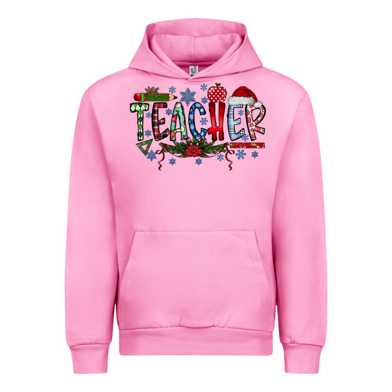 Teacher Christmas Urban Hoodie by CowhideDigitalArt | Teevron