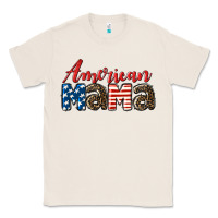 Natural Western American Mama Mother's Day Classic Tee - LillyAllenDesigns