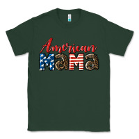 Sports Green Western American Mama Mother's Day Classic Tee - LillyAllenDesigns