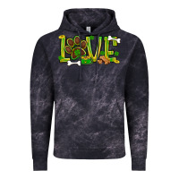Cloud Black St. Patrick's Day love dog paw Vintage Hoodie - BundleAndBundleShop