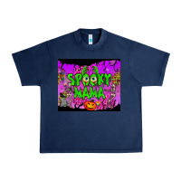 Navy spooky mama tumbler Urban Heavy Tee - BundleAndBundleShop