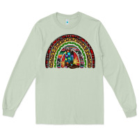 Matcha Christmas cowboy boots rainbow Long Sleeve Tee - RanaPortraitStore